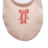 TINRYMX Girls Bow-Knot Ballet Slippers Ballet Practice Shoes Toddlers/Kids, Nude, 1 M Little Kid view 3