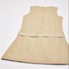 The Children's Place girls Uniform Belted Jumper Dress, Sandy, 4T US view 4