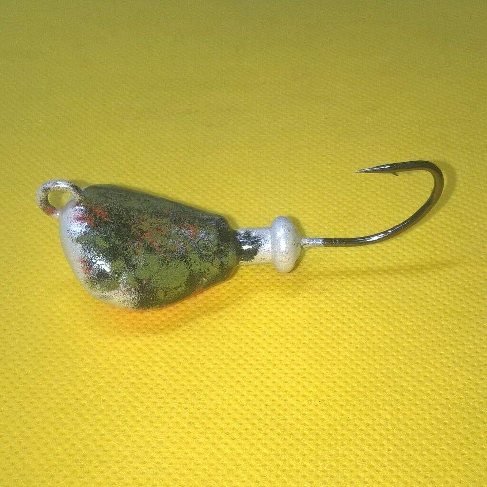 10 SPARKIE Blackfish Pearl Green Crab Jigs Heads Tautog TOG Jig, Weight 4oz#110820