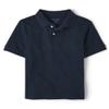 The Children's Place boys Uniform Pique Polo Shirt, Nautico, XL 14 husky view 1