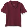 The Children's Place Baby Boys and Toddler Uniform Pique Polo Shirt, Redwood, 6-9 Months US view 1