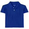 The Children's Place boys Single Short Sleeve Soft Jersey Polo, Renew Blue, XX-Large view 1