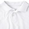 The Children's Place Boys' Uniform Pique Polo, White, XL (14 husky) view 3