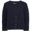 The Children's Place girls Uniform Ribbed Boyfriend Cardigan Sweater, Tidal, 4T US view 1