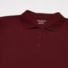 The Children's Place Girls Short Sleeve Pique Polo Dress, Drop Waist, Rubine Single, X-Large US Dark Red view 3