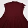 The Children's Place Girls Short Sleeve Pique Polo Dress, Drop Waist, Rubine Single, X-Large US Dark Red view 4