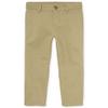 The Children's Place boys Stretch Chino Pants, Flax Single, 18 US view 1