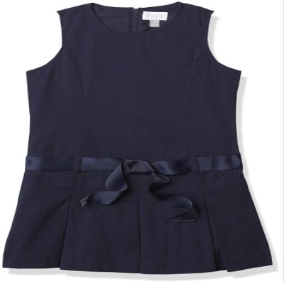 The Children's Place Girls' Uniform Belted Jumper Tidal 14 slim