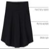 The Children's Place girls Uniform Active French Terry Skort Pants, Black, 10 12 US view 2