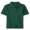 The Children's Place Boys Short Sleeve Pique Polo Shirt, Spruce Green Single, XX-Large Husky view 1