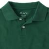 The Children's Place Boys Short Sleeve Pique Polo Shirt, Spruce Green Single, XX-Large Husky view 3