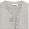 The Children's Place Girls' Uniform Ruffle Open Front Cardigan H/T Smoke XXL (16) view 2