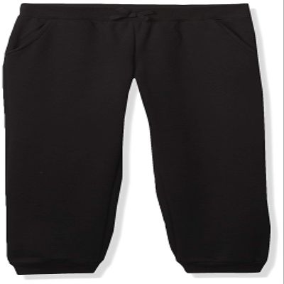 The Children's Place Girls' Uniform Active French Terry Jogger Pants Black XL (14)