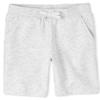 The Children's Place Girls Active French Terry Shorts, Heather Lunar Single, X-Small view 1