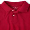 The Children's Place boys Uniform Pique Polo Shirt, Classicred, XL 14 husky view 2
