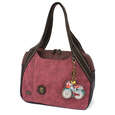 CHALA Bowling Bag - Bicycle - Burgundy
