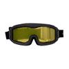 Lancer Tactical AERO Airsoft Tactical Safety Goggles -3mm Dual Pane Lens, Anti-Fog Glasses for Hunting and Cycling-One Len (Black/Yellow) view 4