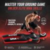 Un-Filled Grappling Dummy Wrestling Dummy Jiu Jitsu Dummy for BJJ MMA Judo Karate Training Adult Kids and Youth Practice Tackling Dummies (Black, 6ft / 72") view 3