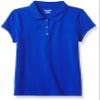 The Children's Place girls Uniform Pique Polo Shirt, Renew Blue, XXL 16 US view 1