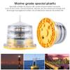 Boat Beacon Light, IP68 20LEDs Solar Marine Buoy Light Marine Beacon Light Waterproof Beacon Light Barge Safety Light view 2