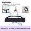 BESPORTBLE Canvas Tote Exercise Yoga Full-Zip Canvas Yoga Mat with Adjustable Shoulder Strap (Black) view 4