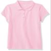 The Children's Place girls Uniform Pique Polo Shirt, Sparkle Pink, 14 US view 1
