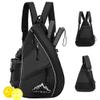 Himal Pickleball Bag Adjustable, Pickleball Backpack with Water Bottle Holder for Men and Women (black) view 2