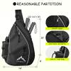 Himal Pickleball Bag Adjustable, Pickleball Backpack with Water Bottle Holder for Men and Women (black) view 3