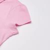 The Children's Place girls Uniform Ruffle Pique Polo Shirt, Sparklpink, X-Large US view 4