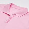 The Children's Place girls Uniform Ruffle Pique Polo Shirt, Sparklpink, M 7 8 US view 3