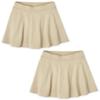 The Children's Place Girl's Ponte Knit Skort, Sandy, XX-Large view 1