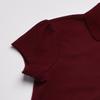 The Children's Place girls Uniform Ruffle Pique Polo Shirt, Rubine, XXL 16 US view 3