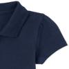 The Children's Place Baby Girls and Toddler Girls Short Sleeve Pique Polo, Tidal, 4T view 3