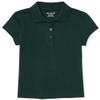 The Children's Place Girls Uniform Pique Polo Shirt, Spruce Shade, 16 US view 1