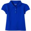 The Children's Place girls Uniform Pique Polo Shirt, Renew Blue, 10 12 US view 1