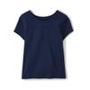The Children's Place baby girls Short Sleeve Layering Tee T Shirt, Tidal, 5T US view 1