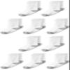 The Children's Place baby boys Socks, Pack of Ten Casual Sock, White, 6-12MONTHS US view 1