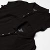 The Children's Place Girls Short Sleeve Ruffle Pique Polo,Black 2 Pack,XL (14) view 3