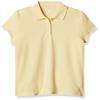 The Children's Place girls Uniform Pique Polo Shirt, Pale Sun, X-Small US view 1