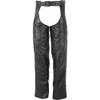 Men's Real Bikers Genuine Cowhide Leather Gay Chaps (Black, 38"(96.5cm)) view 1