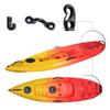 Deck Rigging Kit Accessory - 19.7 FT Bungee Cord with Deck Loops Tie Down Pad Eyes and J - Hooks and Bungee Cord Hook Screws & Rivets for Kayaks Canoes Boat view 2