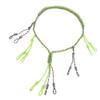 Hunting Duck Lanyard, Hunting Necklace, Adjustable Braid Durable Whistle Sling for Outdoor Hunting Accessory for Hunting(Fluorescent Green)