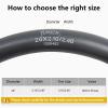 2-PCS 26" Heavy Duty Bike Tubes 26X2.10/2.40 FV48mm Presta Valve (52/62-559) Bicycle Tubes Compatible with 26X2.10 26 X 2.125 26X2.20 26X2.25 26X2.30 26x2.35 26X2.40 Bike Bicycle Tire Tubes view 2