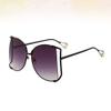 KESYOO Fashion Metal Sunglasses for Women Creative Party Eyewear Grey Lenses Lightweight Decorative Glasses for Outdoor Activities and Events view 3
