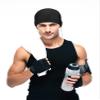Geyoga 6 Pieces Cooling Skull Cap Helmet Hard Hat Liner Sweat Wicking Cap Running Hats for Cycling Do Rag Men Women(Grey, Black,L) view 2