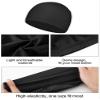 Geyoga 6 Pieces Cooling Skull Cap Helmet Hard Hat Liner Sweat Wicking Cap Running Hats for Cycling Do Rag Men Women(Grey, Black,L) view 3