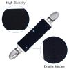 Elastic Mitten Clips Toddler Mitten and Glove Clips Stainless Steel Gloves Clips for Baby Kids Clothing Clips 4Black view 4