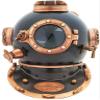 Antique Museum Black Anchor Engineer 1921 Nautical Deep Sea Diver's Maritime Collectible 18 Inches Ship's Decor Scuba Diving Helmet view 1
