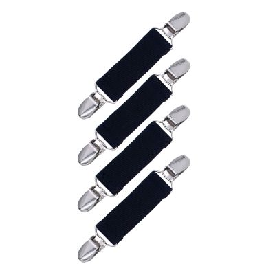 Elastic Mitten Clips Toddler Mitten and Glove Clips Stainless Steel Gloves Clips for Baby Kids Clothing Clips 2Black