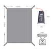 Hikeman Tent Footprint - Waterproof Camping Tarp, Heavy Duty Tent Floor Saver, Ultralight Ground Sheet Mat for Hiking, Backpacking, Hammock, Beach - Storage Bag Included(L-83x71) view 3